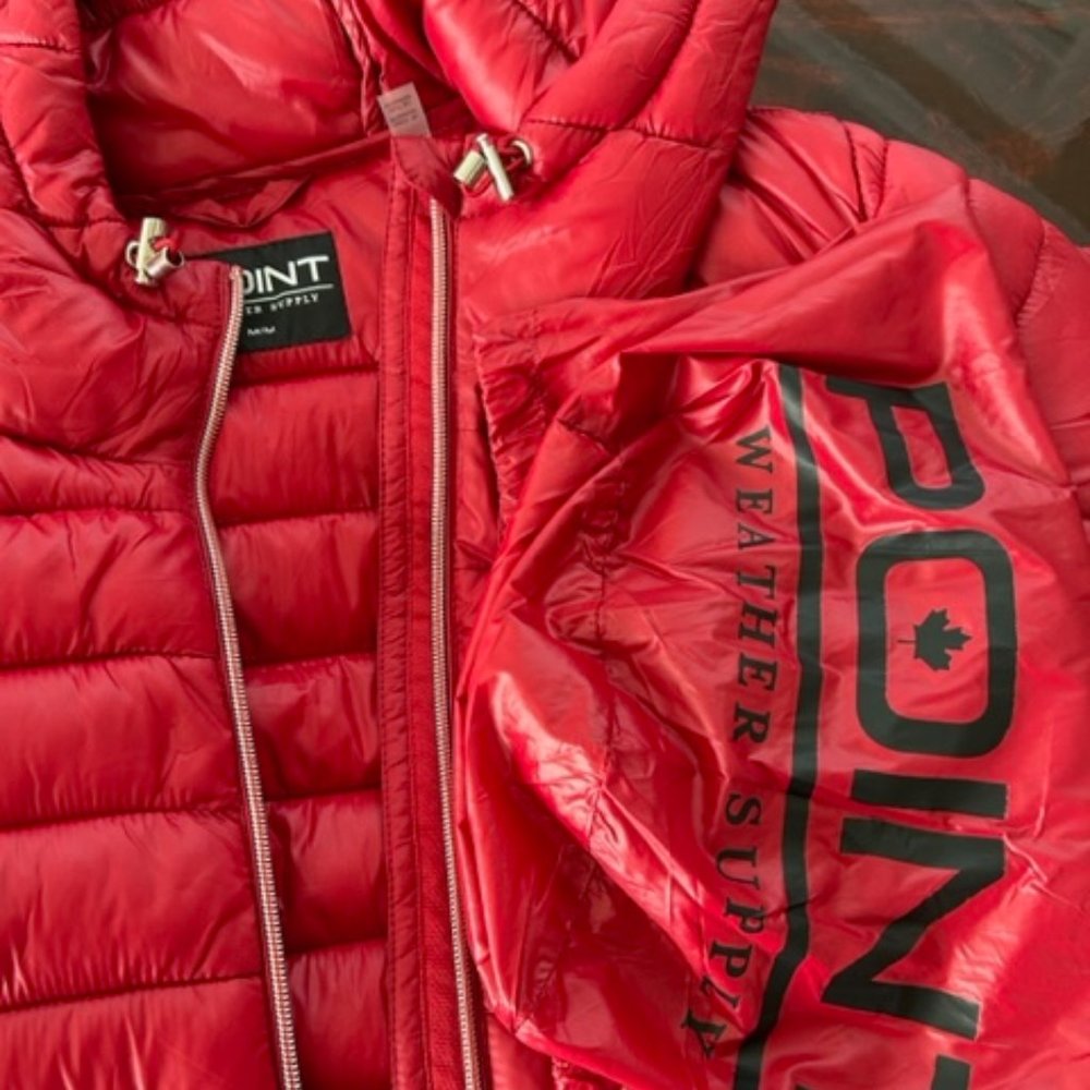 Ultralight Red Packable Jacket - Picture 2 of 2